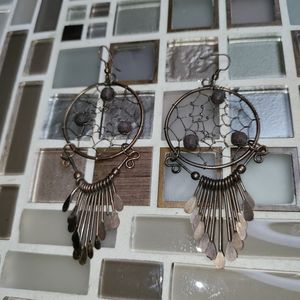 Vintage Dreamcatcher earrings